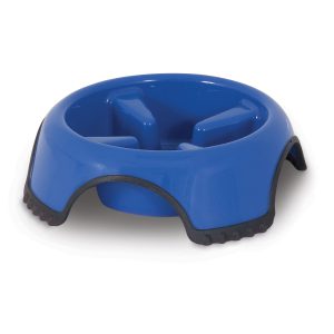Aspen Pet Skid Stop Slow Feeder Dog Bowl